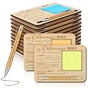 Kosiz 10 Set Wooden Sticky Note Holder Kit, Difference, Wood Color