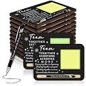 Kosiz 10 Set Wooden Sticky Note Holder Kit, Team, Black