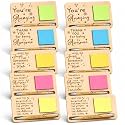 Kosiz 10 Set Wooden Sticky Note Holder Kit, Classic, Wood Color