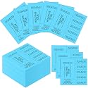 Kosiz 5 Bid 504 Raffle Ticket Sheets Chinese Auction Tickets, Lake Blue