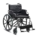 KosmoCare Deluxe Heavy Duty Premium Foldable Wheelchair Ideal for Heavy Patients