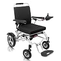 KosmoCare PowerFlex Heavy Duty Electric Wheelchair| Foldable Motorized Wheelchair with Adjustable Reclining Backrest| Compact Long-Lasting Battery| Portable Power Mobility Aid for Adults & Seniors | Air Travel Friendly