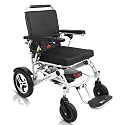 KosmoCare PowerFlex Heavy Duty Pro Electric Wheelchair| Foldable Motorized Wheelchair with Adjustable Reclining Backrest| Compact Long-Lasting Battery| Portable Power Mobility Aid for Adults &amp; Seniors | Air Travel Friendl