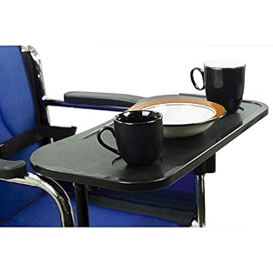 kosmocare premium imported multipurpose tray for wheelchair - used for food and reading by the user
