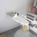 KosmoCare Wall Mounted Ironing Board | Built in Swivel, Foldable, Rotatable Press Table for Clothes | Space-Saving for Home, Apartment &amp; Small Spaces
