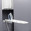 KosmoCare Wardrobe Pull Out Folding Ironing Board | Built-in Swivel and Rotatable With Channel | Press Table for Clothes | Space-Saving for Home
