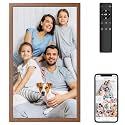 21.5" 5G WiFi Digital Picture Frame, 1920x1800 IPS FHD Screen, Large Digital Photo Frame, Auto-Rotate, 32GB Storage, Easy Setup to Share Photos or Videos Remotely via App and Email