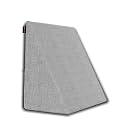 kossto Wedge Cushion | Wedge Pillow Memory Foam for Back Support, Acid Reflux, Snoring, GERD, Leg Elevation, Pregnancy | (18L x 17.5W x 11H Inch) |Texture (Grey)
