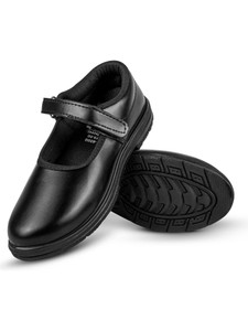 KOSY Girls Velcro School Shoes