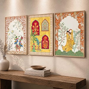 kotart Indian Madhubani Wall Decoration Madhubani