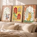 kotart Indian Traditional Madhubani Wall Art Painting