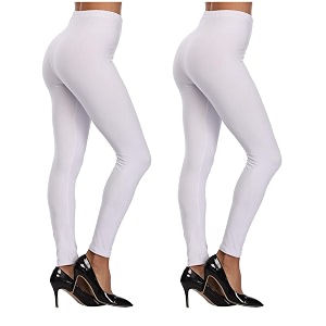 Kotii Womens Soft Full Length Leggings High