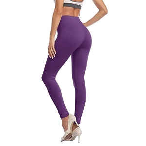 Kotii Womens Soft Full Length Leggings High