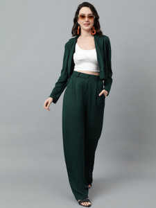 kotty blazer solid women suit