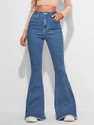 KOTTY Boot-Leg Women Blue Jeans