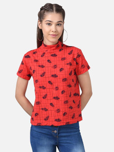 KOTTY Casual Printed Women Multicolor Top
