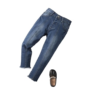 kotty girls mid rise regular fit solid jeans