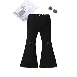kotty girls mid rise regular fit solid jeans
