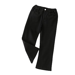 kotty girls mid rise regular fit solid jeans