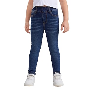 kotty girls mid rise regular fit solid jeans