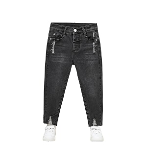 kotty girls mid rise regular fit solid jeans