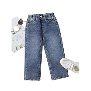 kotty girls mid rise regular fit solid jeans