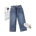 KOTTY Girls Mid Rise Regular Fit Solid Jeans