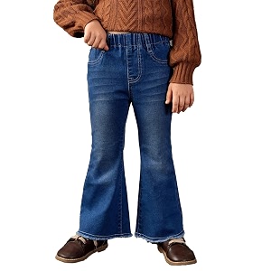 kotty girls mid rise regular fit solid jeans