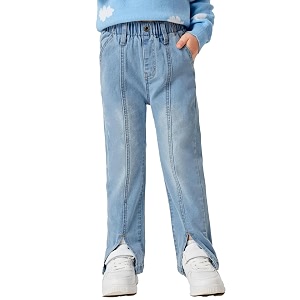 kotty girls mid rise regular fit solid jeans
