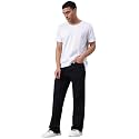 KOTTY Men39s Solid Dark Void Button Straight