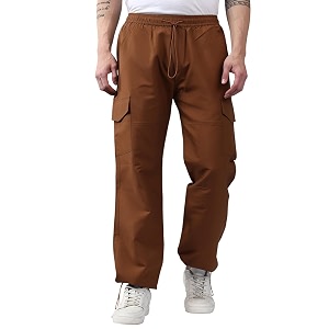 kotty men39s solid mid rise utility pocket button willow blue regular cargo