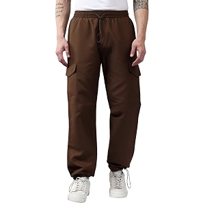 kotty men39s solid mid rise utility pocket button willow blue regular cargo
