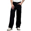 KOTTY Men's Solid Mid Rise Utility Pocket Button Willow Blue Regular Cargo