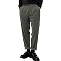 KOTTY Men39s SolidButtonStraightRegular fitCorduroy TrousersPant for Men