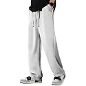 KOTTY Men39s Solid Wide Leg Relaxed Fit