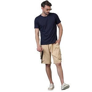 KOTTY Mens Cargo Shorts with Multiple Pockets