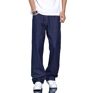 KOTTY Mens SolidMid Rise Coin PocketButtonAnkle LengthLoose