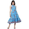 KOTTY Polyester Fit and Flare Midi Women