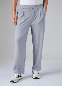 KOTTY Regular Fit Men Grey Trousers