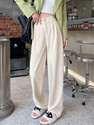 KOTTY Relaxed Women White Trousers
