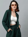KOTTY Solid Single Breasted Casual Women Blazer