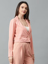 KOTTY Solid Single Breasted Casual Women Blazer