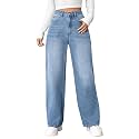 KOTTY Slim Fit Straight Jeans High
