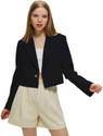 KOTTY Solid Single Breasted Casual Women Blazer