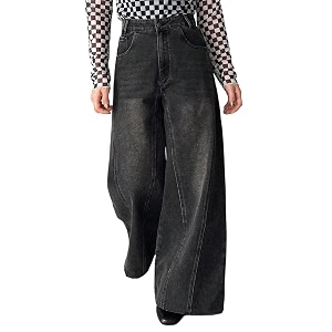 KOTTY Wide Fit Denim Pants - Womens