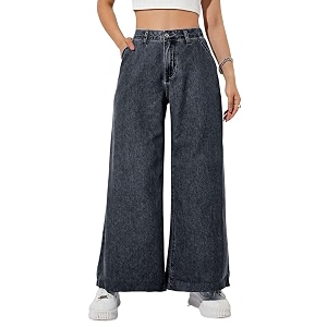 KOTTY Wide Fit Denim Pants - Womens