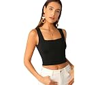 KOTTY Women39s Casual Sleeveless Solid Pink Top