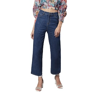 KOTTY Womens Classic Fit Straight Jeans -