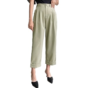 KOTTY Womens Cotton Blend Cross Pocket Solid