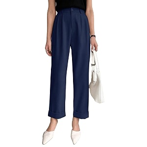 KOTTY Womens Cotton Blend Cross Pocket Solid